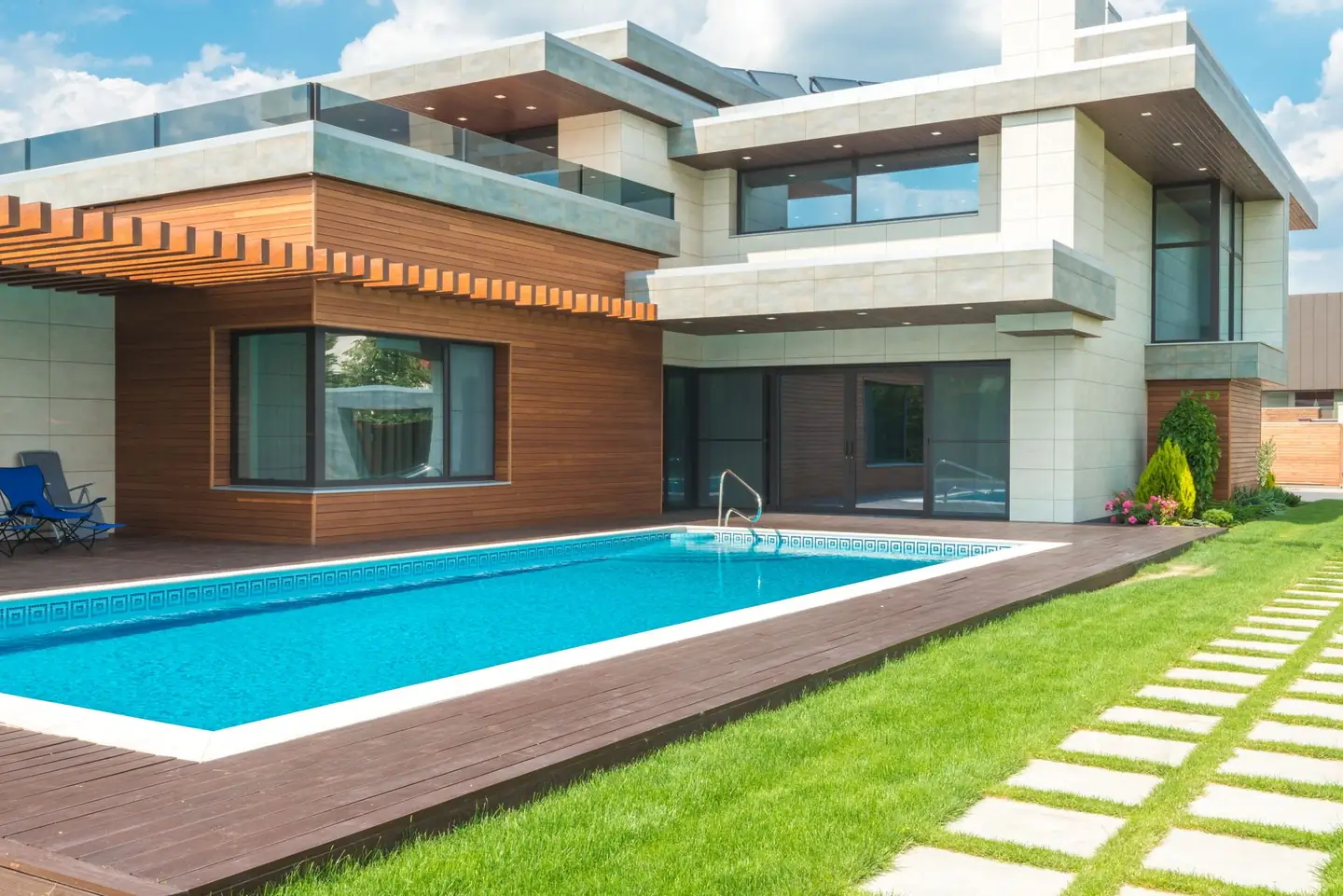 Swimming pool built in Vittoria, NSW